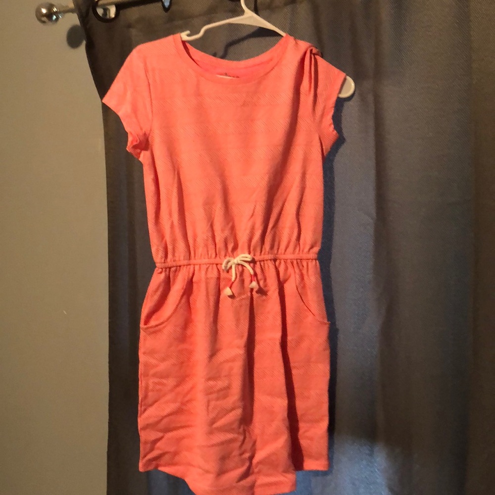 Hot pink summer dress